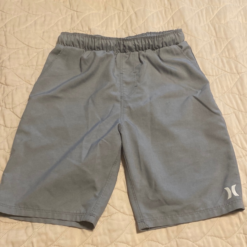 Chambray colored shorts